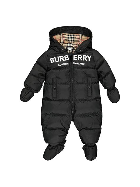 baby snowsuit burberry|personalised baby snowsuit.